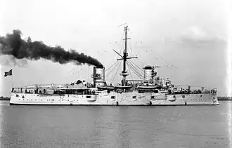 illustration de Francesco Ferruccio (croiseur)