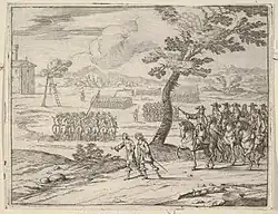 François fait punir de mort un soldat qui a volé un calice