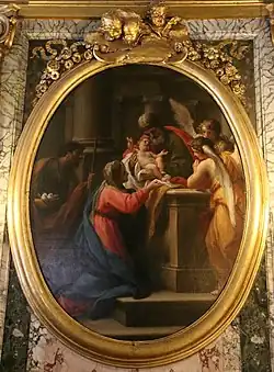 Francesco Mancini, Présentation de Jésus au Temple.