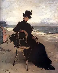 La femme en noir