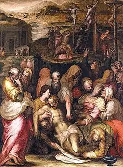 Lamentation sur le Christ mort, v. 1572, collection particulière
