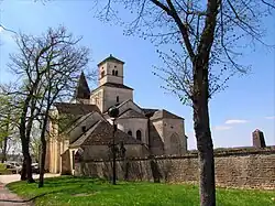 Chevet de l'église Saint-Vorles de Châtillon-sur-Seine.