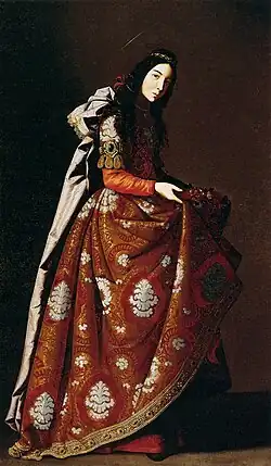 Sainte Casilda, v.1630-1635, Madrid, musée Thyssen-Bornemisza.