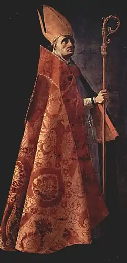 Saint Ambroise, Séville, musée des Beaux-Arts.