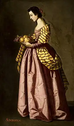 Sainte Dorothée, Séville, musée des Beaux-Arts.