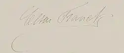signature de César Franck