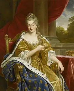 Françoise-Marie de Bourbon, épouse de Philippe&nbsp;II d'Orléans.
