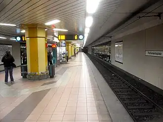 Image illustrative de l’article Parlamentsplatz (métro léger de Francfort)