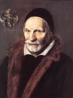 Portrait de Jacobus Zaffius, Frans Hals.
