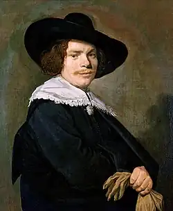 Portrait d'un jeune homme, v.1638-1640, huile sur toile, 117&nbsp;x 87&nbsp;cm (Kunsthistorisches Museum Wien - Gemäldegalerie, Vienne).