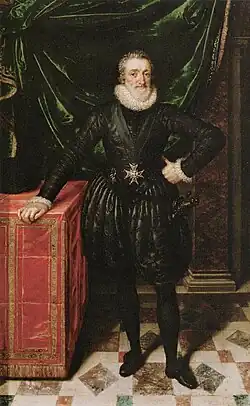 Henri IV en habit noir, 1610Musée du Louvre