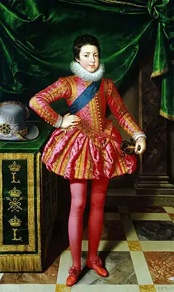 Louis XIII, 1611Palais Pitti