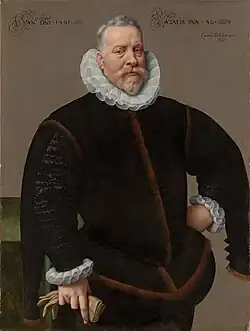 Portrait d'un homme, 1591Collection privée