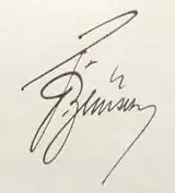 signature de František Ženíšek