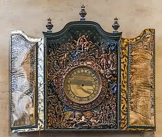 Horloge de Francesco Pianto et de Stefano Panata.