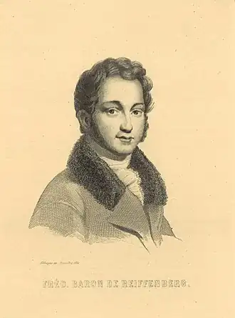 Portrait du baron de Reiffenberg.