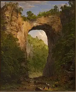 L'Arche naturelle, 1852,University of Virginia Art Museum.