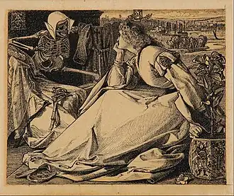Jusqu'à sa mort (vers 1862), dessin, Adélaïde, Galerie d'art d'Australie-Méridionale.