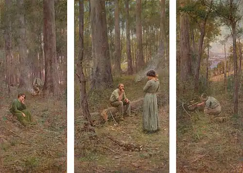 Frederick McCubbin, The pioneer, 1904
