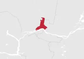 Carte de la circonscription