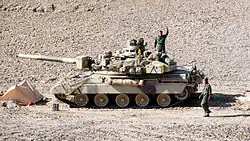 Char AMX-30 du 4e régiment de dragons pendant l'opération Daguet (Irak, 1990-1991)