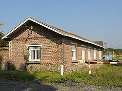 Les bâtiments subsistants.