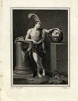 David, d'après Guido Reni.