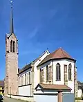 Église Saint-Nicolas de Friesenheim.