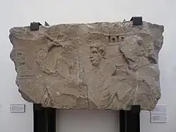 Frise à deux personnages.