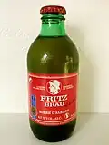Bouteille de Fritz Bräu, la bière de l'Ami Fritz (production arrêtée).