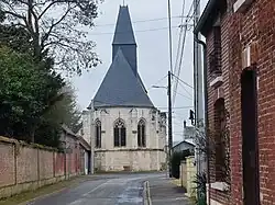 Chevet de l'église.
