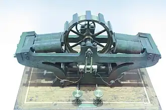 Mouse mill motor&nbsp;(en) convertisseur électrique-mécanique (1849), Hunterian Museum, Glasgow.