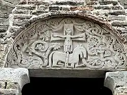 Fronton circulaire de la Torre Gerosolimitana (XIIIe&nbsp;siècle)