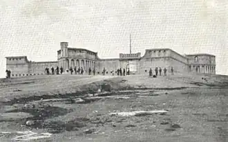 Le fort de Rostrogordo tel que représenté en 1929.