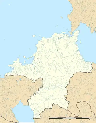 (Voir situation sur carte : préfecture de Fukuoka)