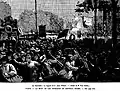 Funérailles de Émile Eudes (bagarre place Voltaire).