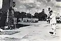 Funérailles nationales à Vientiane, le 20 septembre 1954 - Salut du Premier ministre.