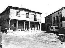 Architecture populaire. Maisons porticadas.Fondation Joaquín Díaz.