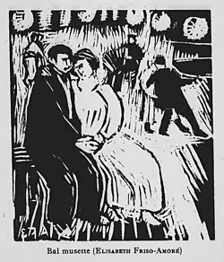 "Bal musette" (1920)Élisabeth Fuss-Amoré