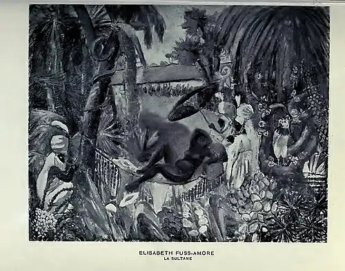 "La sultane" (1923)Élisabeth Fuss-Amoré