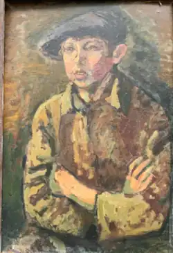 "Le gamin" (1924)Élisabeth Fuss-Amoré(salon des Tuileries)