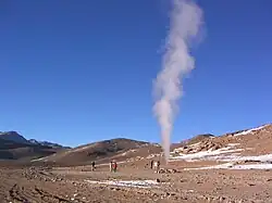 Geyser.