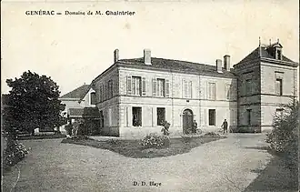 Le domaine de M. Chaintrier.