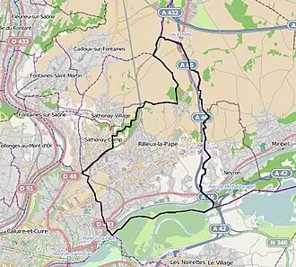 Voir sur la carte administrative de Rillieux-la-Pape