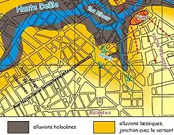 Géologie du site de Wazemmes