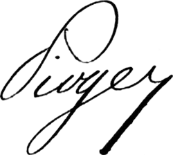 signature de Gérard Piogey