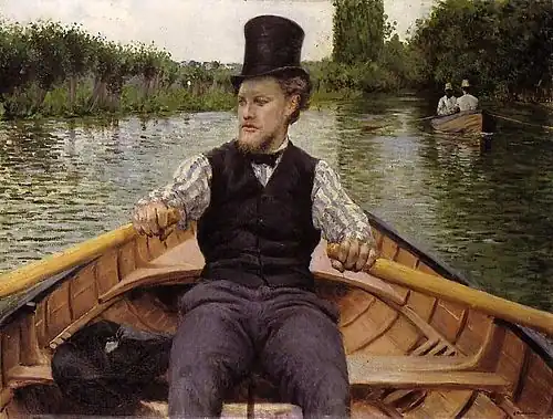 La Partie de bateau, 1877-1878.Musée d'Orsay.
