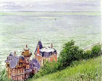 Gustave Caillebotte, Villas à Trouville (1882, Cleveland Museum of Art).