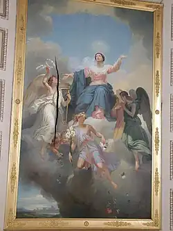 Assomption, plafond de la chapelle royale