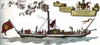 illustration de Wilhelm (bateau, 1824)